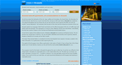 Desktop Screenshot of hotel-brussels.net